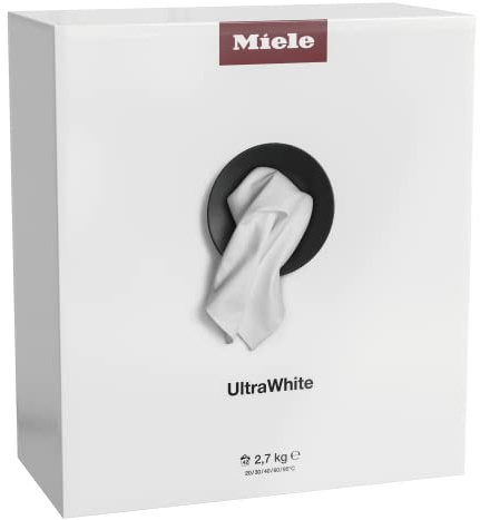 Miele 10199770 UltraWhite Detersivo in Polvere per Lavatrice, Detergente per Capi Bianchi e Colorati, per un Bucato Brillante Senza Macchie, 2,7 Kg