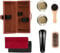 Jazooli 7pc Shoe Cleaning Kit | Shoe Shine, Black & Brown Polish, Suede Cleaner Kit & Cleaning Brushes, Polish Cloth and More