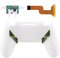 eXtremeRate Dawn Remap Kit pour ps4 Manette JDM-040/050/055, Coque Arrière Modifiée avec 4 Palettes Boutons pour ps4 Controller, Blanc
