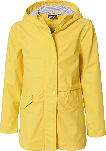CMP - Kinderjacke mit fester Kapuze, Gelb, 140