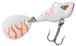 Balzer Shirasu Colonel Spin Buddy Evil Eye - Jigspinner, Größe/Gewicht/Farbe:3.6cm / 21g / Albino