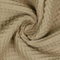 VmG-Store Waffelpique Meterware Waffel Stoff 100% Baumwollstoff Tex 100 (032 I Camel, 100 x 150cm)