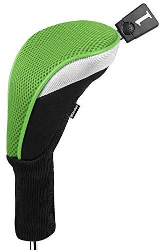 Andux Golf 460cc Drivers Club Head Covers Long Neck Green