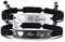 VNOX Personalisierte Paar Armbänder - Herz Puzzle Magnetische Attraktive Armbänder für Männer Frauen/Schwesternfamilie