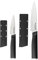 KitchenAid - Set de 2 Couteaux Santoku avec Étuis de Protection pour Lames, Acier à Haute Teneur en Carbone