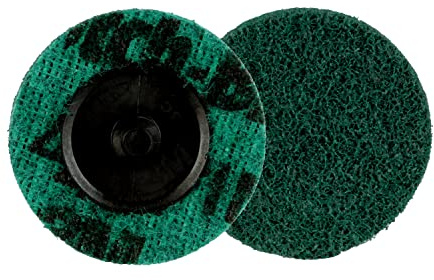Scotch-Brite Roloc Precision Surface Conditioning Disc, PN-DR, Extra Coarse | TR, 50.8 mm, 25/Carton, Dispenser Pack
