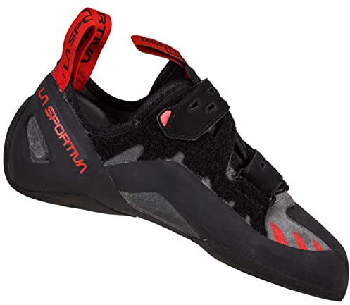 La Sportiva Men's Tarantula Boulder Rock Climbing Shoes, Metal/Sunset, 9