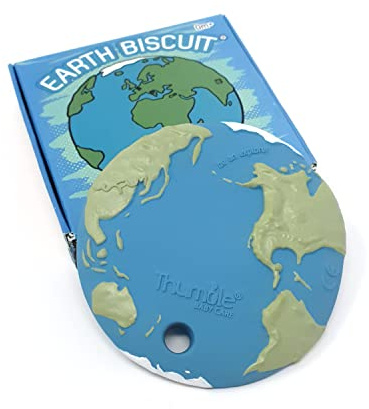 Earth Biscuit Babyspielzeug aus Naturkautschuk zum Zahnen, Baden und für sensorisches Spielen