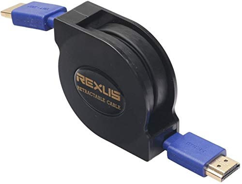 XCC HDIM Cable HD Line Retractable Automatic Shrink Computer TV Connection Set-top Box HDMI Line 1080P1.8 Meters (Size : 1m)