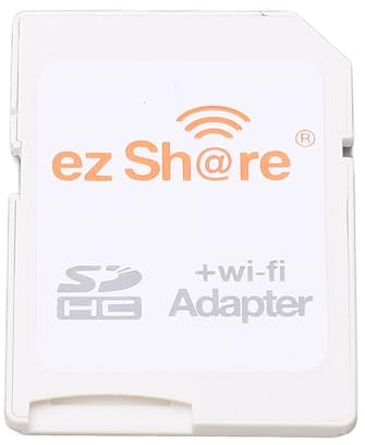 Adaptateur de Carte Mémoire pour Carte SD TF vers WiFi, Transmission sans Fil jusqu'à 3 Appareils pour Appareil Photo Reflex Numérique