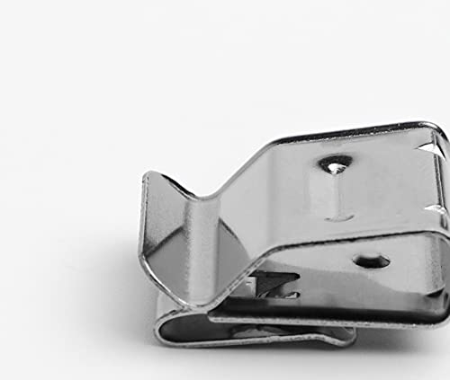 180-Grad-Edelstahl Ss 304 Solarpark Edge-Kabelclip Für PV Module (Size : 400 Pieces)