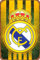 ZTLLFV Real Madrid Poster Retro Metall Blechschild Halloween Blechschild Höhle Bar Club Home Wandkunst Metall Blechschild 20,3 x 30,5 cm