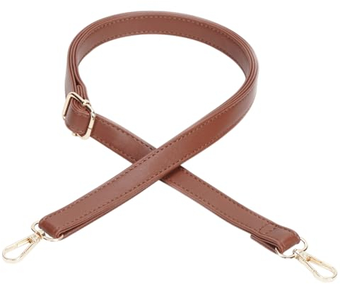 FLYAMAPIRIT Verstellbarer Schultergurt für Taschen, 2cm breiter PU Leder Taschengurt, DIY Zubehör für Handtaschen, Tragetaschen und Umhängetaschen (Kaffee)