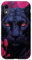 Hülle für iPhone XR Schutzhülle für Mobiltelefon, Motiv: Panther, Blumenmotiv, Pink