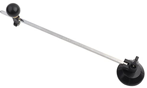 Glass Cutter, 6-Wheel Compass, Circle Cutter with Suction Cup, Circular Roller Compass Knife with 6 Wheels, Glass Tiles (60 cm)