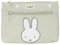 safta Miffy Niebla Federmäppchen, groß, mit doppeltem Reißverschluss, für Kinder, bequem und vielseitig, einfache Reinigung, 23 x 3 x 16 cm, Steingrau, Steingrau, Estándar, Lässig