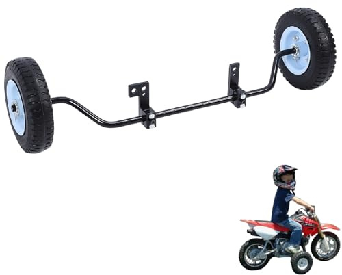 Fabater Dirt Bike Stützräder, 8-Zoll-Offroad für MX500 MX125 MX400 MX500, für CRF50 XR50 CRF50F Z50 Z50R, für PW50 TTR50 PW80 und die Meisten Motorräder, OE: 1602 UT H