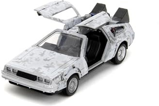 Jada Delorean Zurück in die Zukunft - Maßstab 1:32 (13,5 cm), aus Hochdruckguss-Metall, Sammlerstück, ab 8 Jahren (253252038)