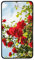 YXDVPALNE Red Roses Bush Printed, Coral Velvet Face Towels Face Washcloths Hand Towel 40 x 71 cm
