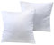 Crystals Kisseneinsätze, quadratisch, 45 x 45 cm, gestreift, weiß, Kissenfüller für Sofa, Couch, Stuhl, Wohnzimmer, Schlafzimmer, 2 Stück