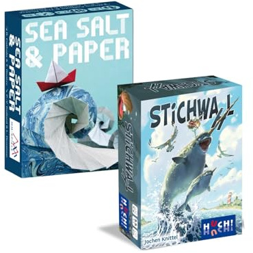HUCH! Familienspiel-Set 'Sea Salt & Paper + Stichwahl