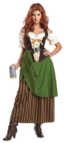 California Costumes Damen Tavern Maiden Kostüm für Erwachsene (1er Pack)