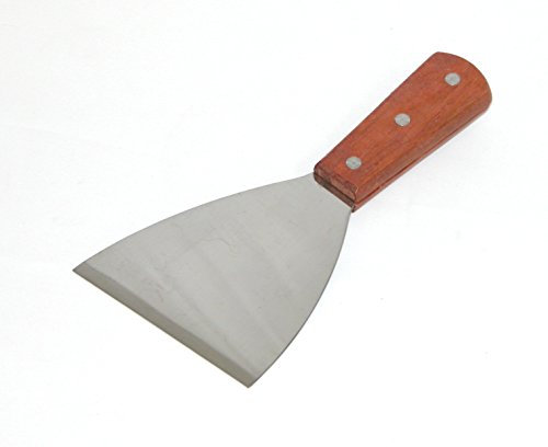 yoaxia ® - Teppanyaki Spachtel [ 10 cm ] • Barbecue-Grillspachtel • BBQ - Wender #163
