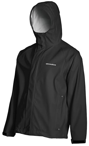 Grundéns Men’s Neptune Fishing Jacket, Black, 3X-Large