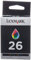 Lexmark Farbpatrone Nr.26 (Standardkapazität) Tinte farbig 275 Seiten Z13/Z23/Z24/Z25/Z33/Z34/Z602/X75/X1150/i3