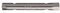 Connex COX585020 Rohrsteckschlüssel, Chrom Vanadium, 18 x 20 mm
