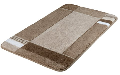 Kleine Wolke 7258271225 Badteppich Padova, 70 x 120 cm, taupe