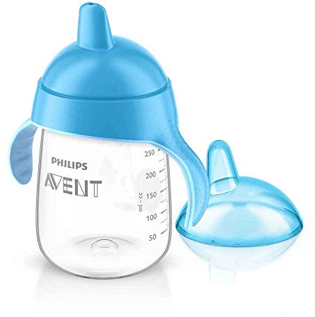 Philips AVENT SCF755/05 Becher mit Trinkschnabel, ab dem 18. Monate, 340 ml, blau