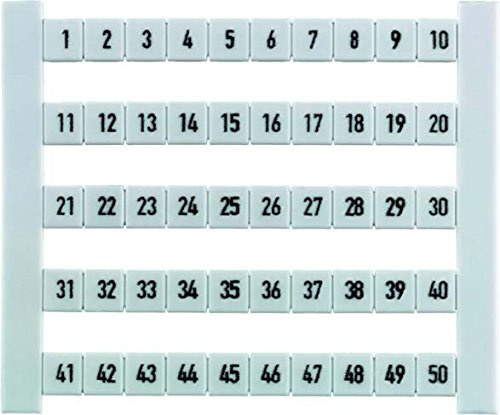 Weidmüller Klemmenmarkierer DEK 6 FW 1-50 EAN: 4008190170257