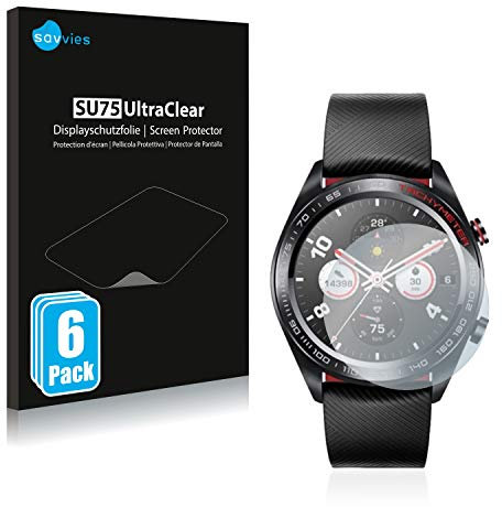 savvies (6 Pezzi Pellicola Protettiva per Honor Watch Magic Protezione Schermo Trasparente