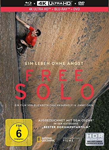 Free Solo - Mediabook (UHD + Blu-ray + DVD)