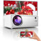 Vidéoprojecteur WiFi, YABER Mini Projecteur Portable Soutien 1080P, Son HiFi, Fonction de Zoom, Rétroprojecteur Compatible iPhone, Android, TV Stick, Projecteur LED pour Home Cinéma