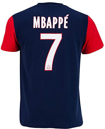 PSG T-Shirt Mbappé Collection Officielle Paris Saint Germain - Taille Homme S