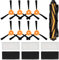 ZITFRI Kit Recambio para Cecotec Conga Excellence 990 Robot Aspiradora, 12 Pcs Set de Accesorios 3 Pares de Filtros Hepa, 8 Cepillos Laterales y 1 Cepillo Principal, Repuestos