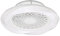 Mantra Iluminación. Modelo HIMALAYA. Ventilador y plafón de techo de 63 cm de diámetro en color blanco. Fuente de luz LED 70W 2700K-5000K 4900lm. Ventilador 35W