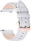 Fullmosa Cinturino 22mm per Orologio, Cinturini in Pelle Smartwatch Compatible con Samsung Galaxy Watch 46mm, Galaxy Watch 3 45mm, Huawei Watch GT 2/3 46mm, Amazfit GTR 2e, Bianco