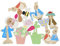 Orange Tree Toys Balancing Stacking Montessori Peter Rabbit Gifts