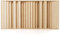Bluetone Acoustics QRD N23 Diffuseur Acoustique en Bois Naturel - Panneaux Acoustiques Professionnels, Traitement Acoustique de la Maison et du Studio