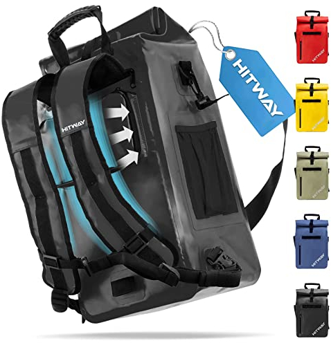 HITWAY Bike Pannier Bag - Waterproof Large Capacity Rear Seat Trunk Bag