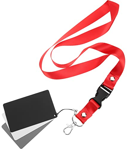 Mobestech 4stücke Weißabgleichkarte Graukarte Tragbare Belichtungsreferenzkarten Fotografie Acryl Weißabgleichkarte Weiße Und Graue Karten Fotoreferenzkarten