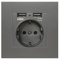 Prise Murale avec Camera Espion WiFi 1080P et 2 Ports USB 5V 2A