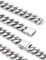 Inscca Halskette Herren Edelstahl 7mm-24