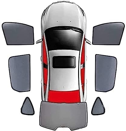 Parasol De Coche,para Mercedes-Benz C-Class W205 2014-2023,Transpirable Protección Solar Visera Protección Privacidad Accesorios,F-7PCS