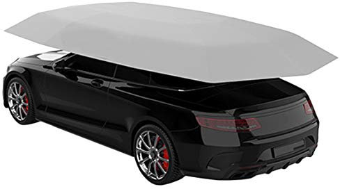 worien Universal Car Sun Shade Umbrella Cover Tent Cloth Uv Protect Waterproof 4.2 x 2.1M Silver