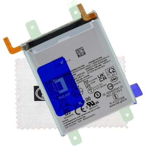 Batteria originale EB-BS918ABY per Samsung Galaxy S23 Ultra (S918B) con panno per la pulizia Shlok