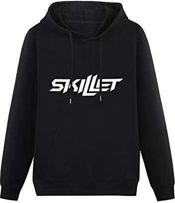 COOFOOK Skillet Band Comatose Awake Alternative Mens Hoodies Unisex Pullover Hoody Black Sweatershirt